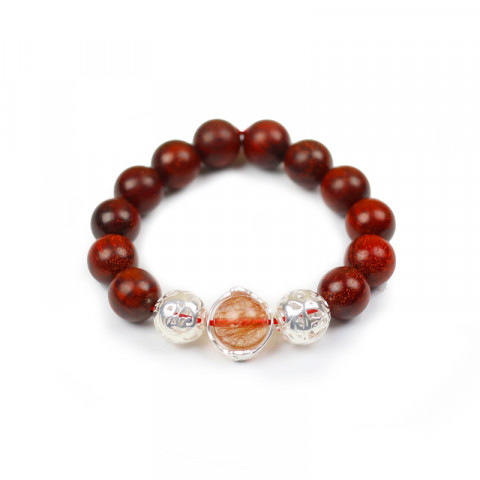 Vòng Phúc Hòa Trợ Mệnh Hỏa (Bạc) - Vòng Phong Thủy Mệnh Hỏa Theo Bát Tự