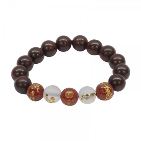 Vòng Gỗ Tử Đàn Quý Nhân Trợ Mệnh