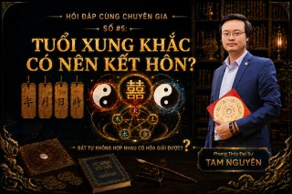 [Q&A] Tuổi khắc nhau trên danh nghĩa nhưng Bát Tự rất hợp thì kết hôn có sao không?