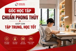 GÓC HỌC TẬP CHUẨN PHONG THỦY: BÍ QUYẾT GIÚP CON TẬP TRUNG, HỌC TỐT!
