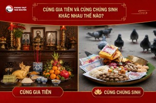 CÚNG GIA TIÊN VÀ CÚNG CHÚNG SINH KHÁC NHAU THẾ NÀO?
