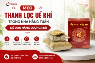 MẸO THANH LỌC UẾ KHÍ TRONG NHÀ HẰNG TUẦN ĐỂ ĐÓN NĂNG LƯỢNG MỚI