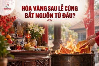 HÓA VÀNG SAU LỄ CÚNG BẮT NGUỒN TỪ ĐÂU?
