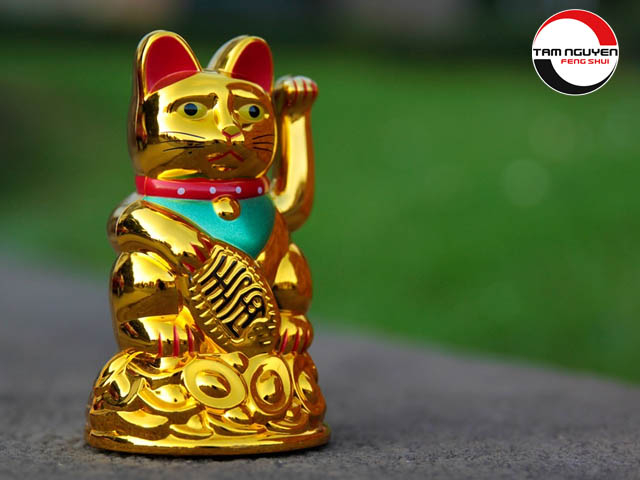 C&aacute;ch đặt m&egrave;o thần t&agrave;i trong cửa h&agrave;ng b&aacute;n lẻ