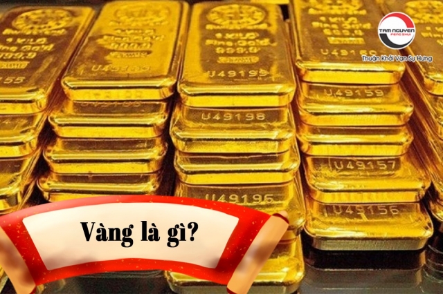 Vàng - kim loại quý hiếm có giá trị